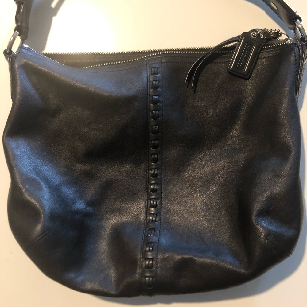 Coach leather hobo purse